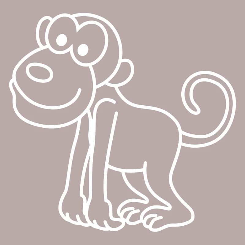 Monkey Comic Animal