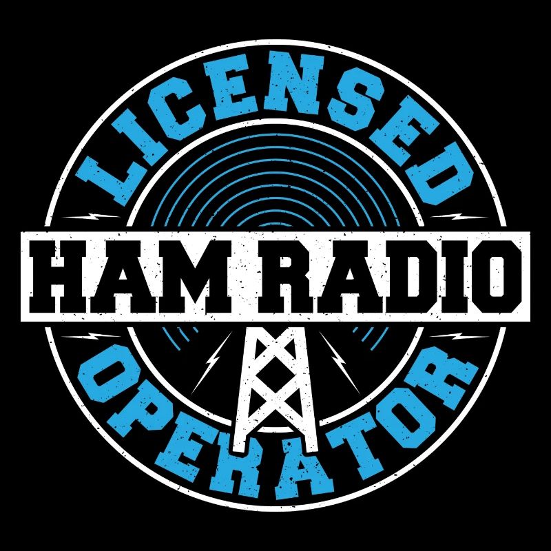 Licensed Ham Radio Operator Network Antenna Signal