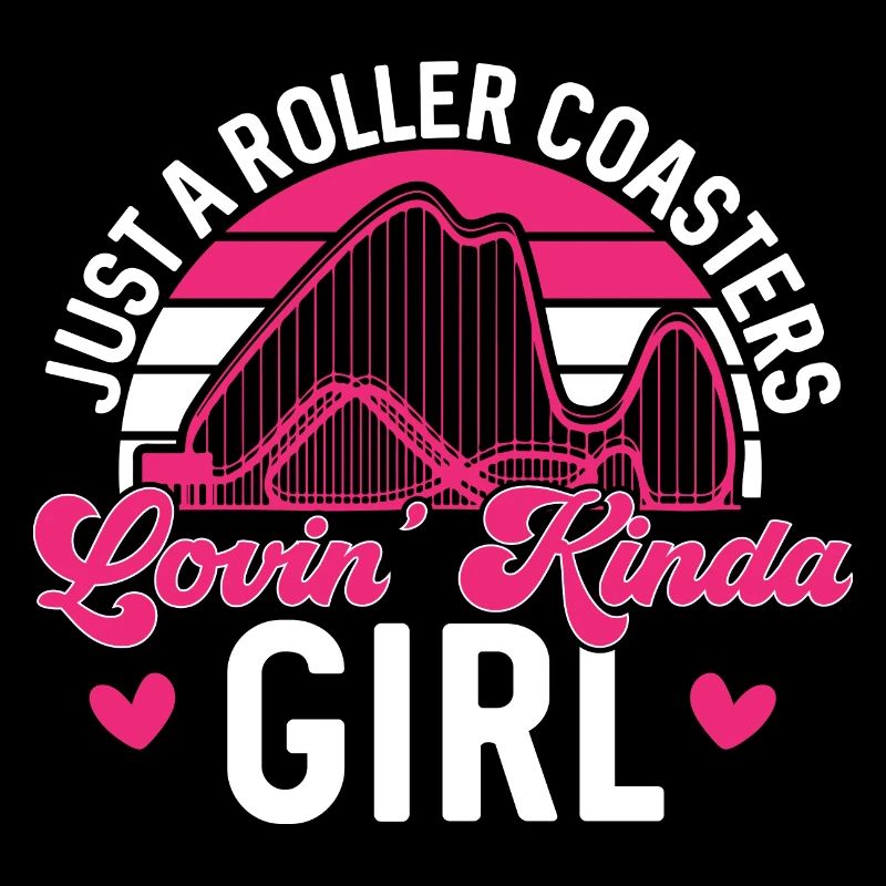 Achterbahn Rollercoaster Freizeitpark