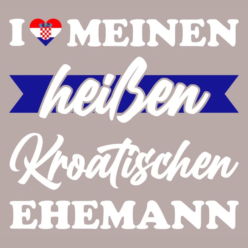 Kroate Ehemann Ehefrau Geschenk