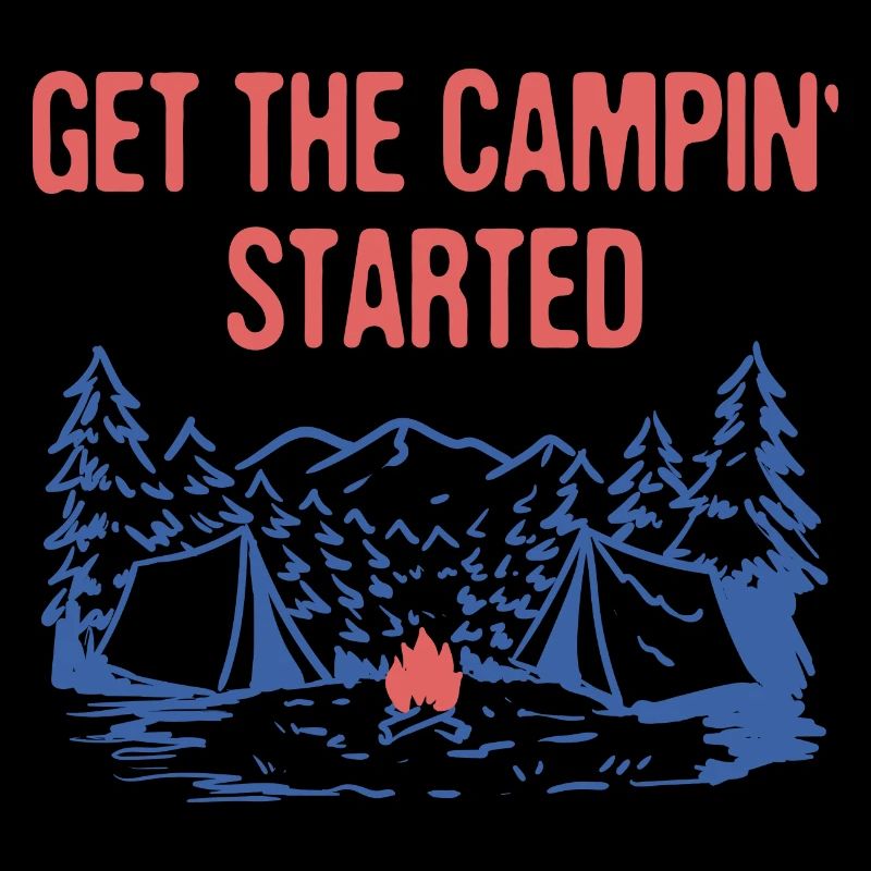 Get the Campin' Started Summer Vacation Tropical