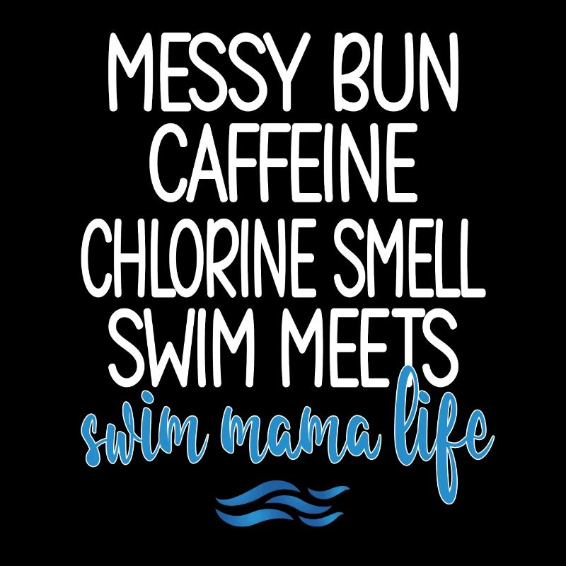 Schwimmmama Mama Eines Schwimmers Schwimm-Mutter