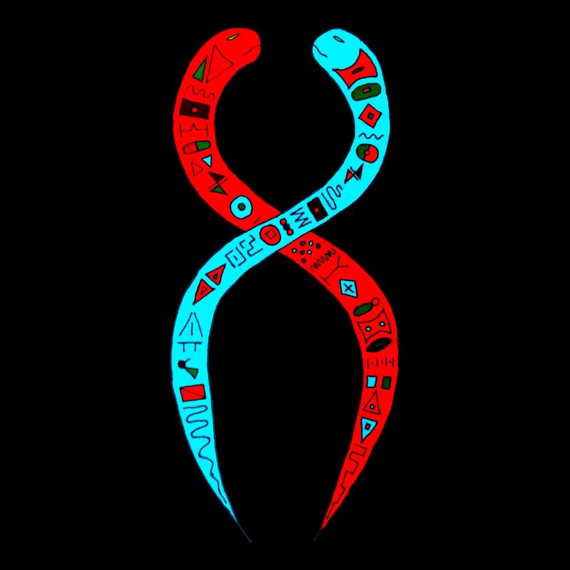 The 2 Ayahuasca snakes