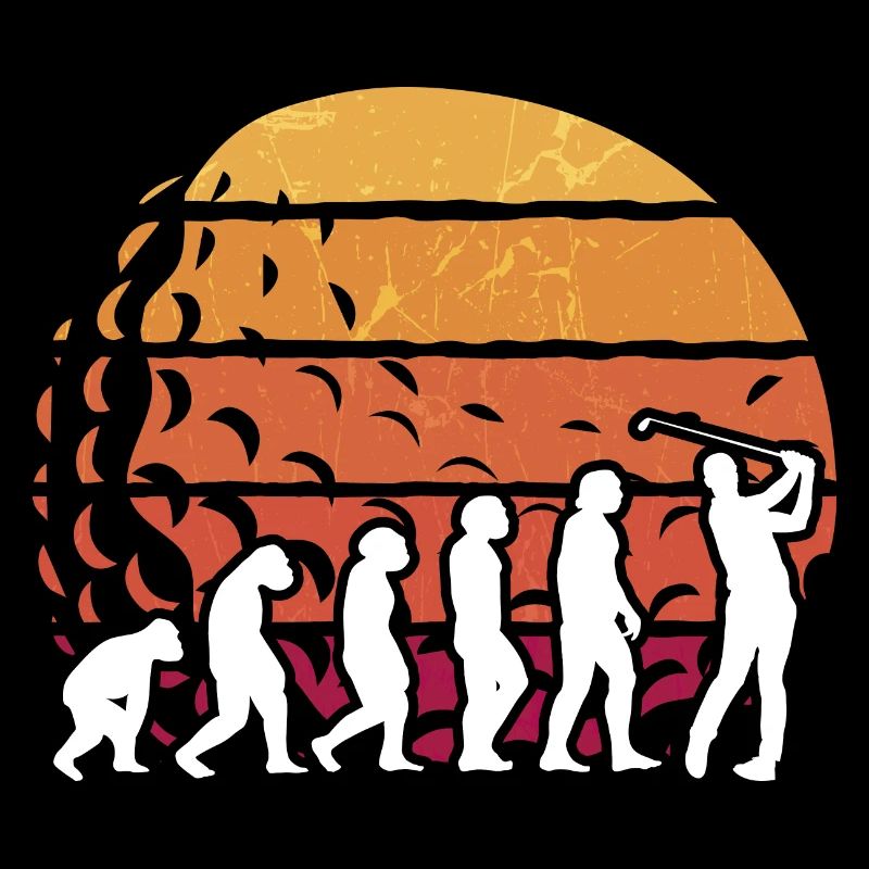 Évolution du golf du singe aux hommes BBall Lovers