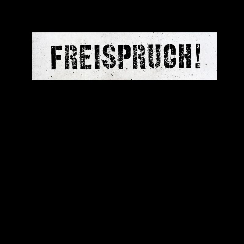 Freispruch! Fun T-shirt Gericht unschuldig Spaß