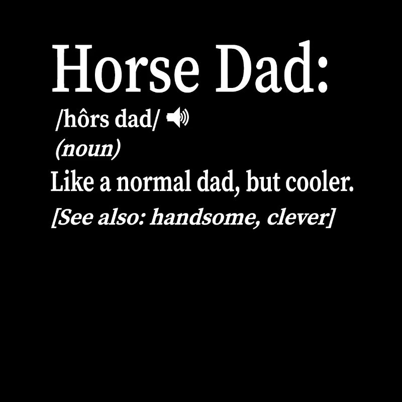 Pferd Papa