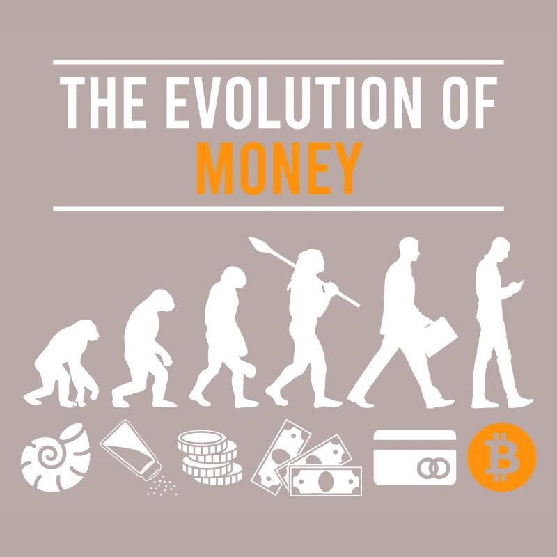 Crypto BTC Bitcoin L’évolution de l’argent