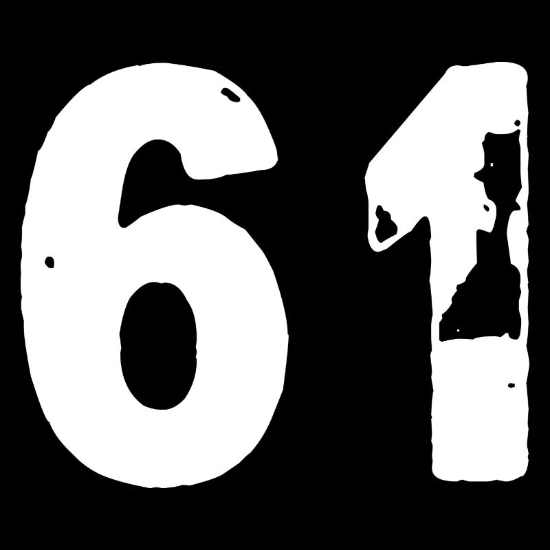 61 Maillot numéro
