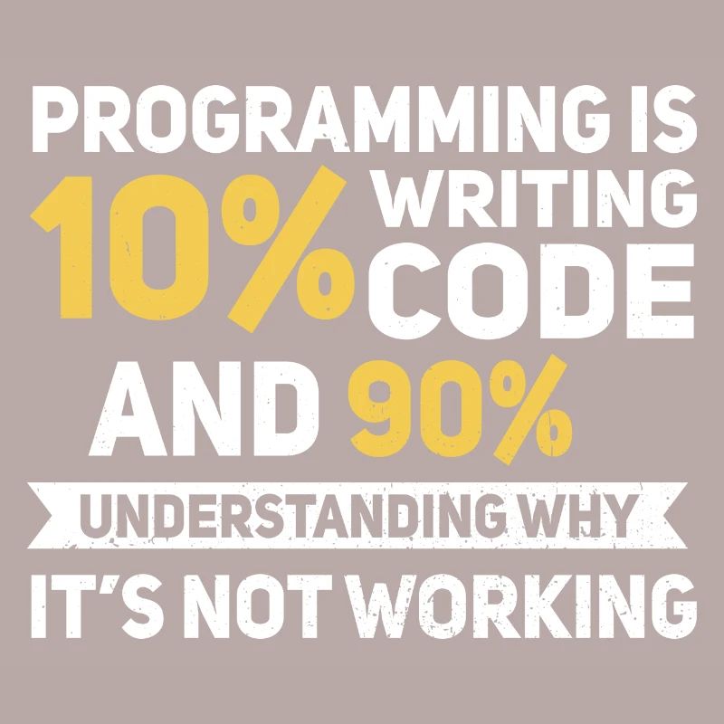 Programming Quote... Programmierer & Nerd