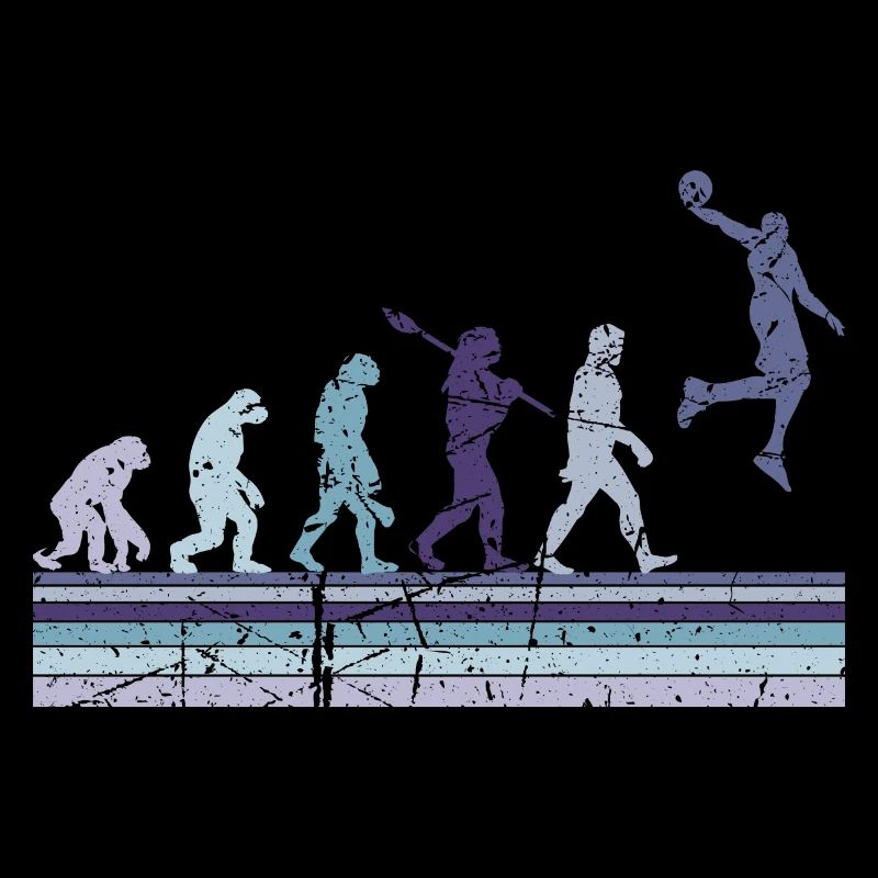 Basketball Sports Evolution for BBall Lovers Dunk