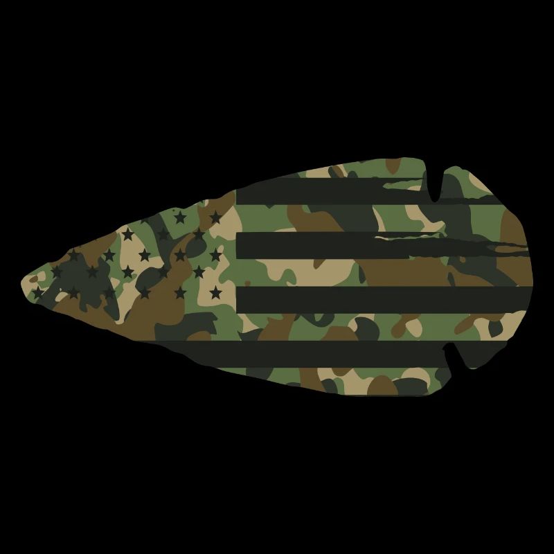 paddle camouflage american Design for a paddle fan