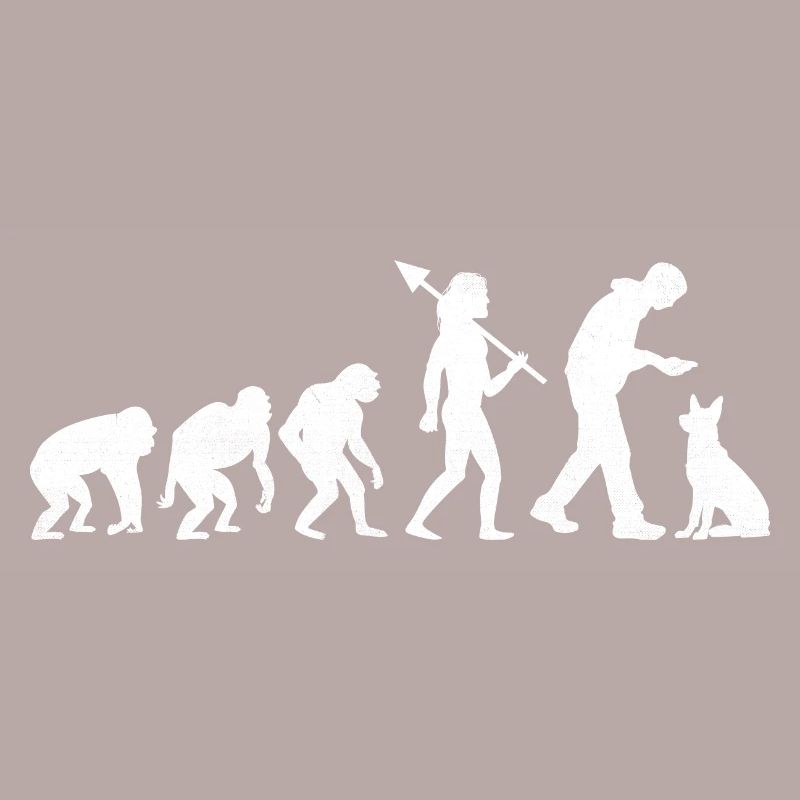 Evolution Deutscher Schäferhund GSD Hundeliebhaber