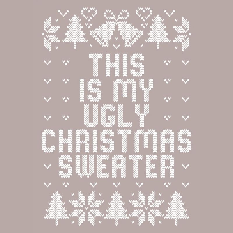 Ceci est mon pull de Noël laid Funny Sayings