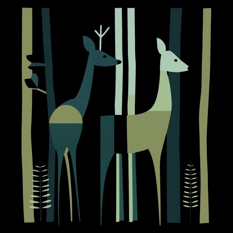 Forêt de cerfs 3