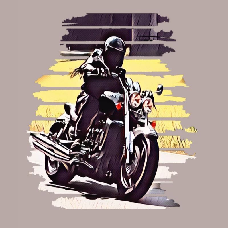 Motorrad Kurvenfahrt Rocket 3
