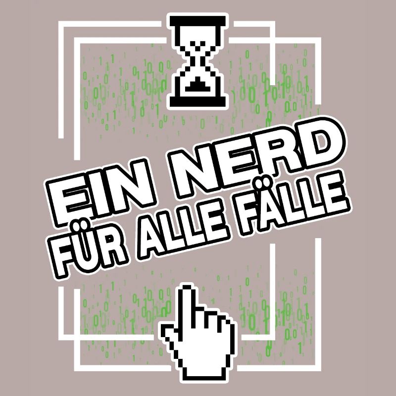 nerd administrator IT abteilung pixel coder