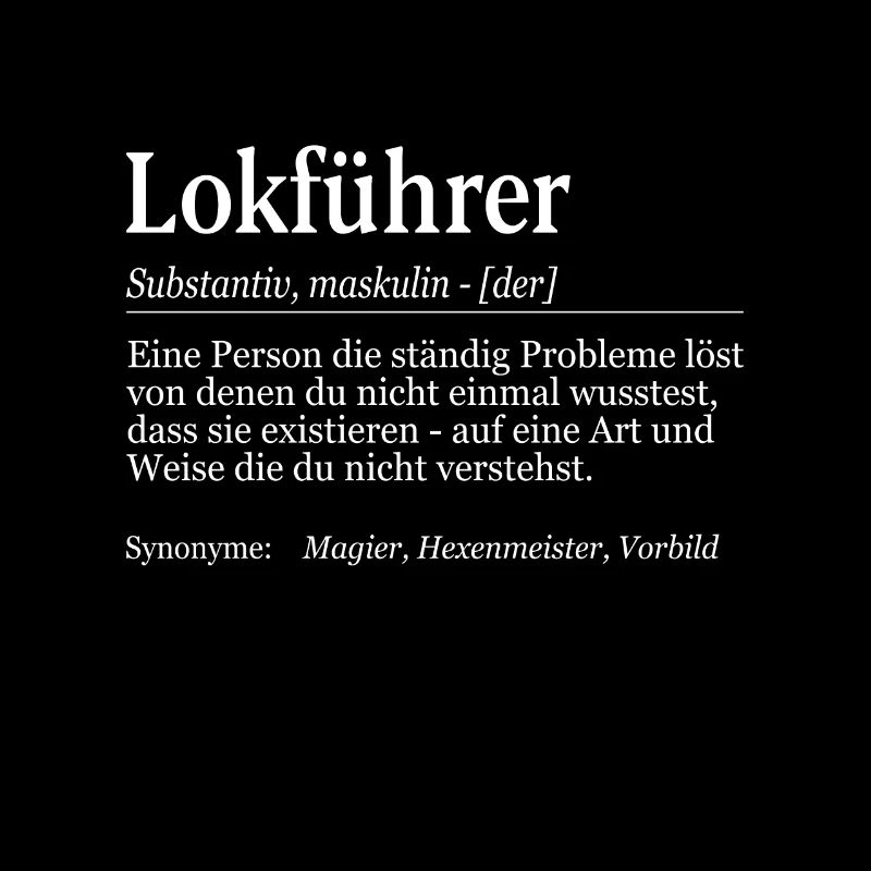 Lokführer Definition Duden Schaffner