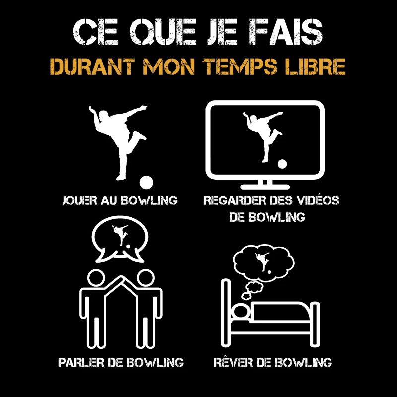 ce que je fais durant mon temps libre bowling