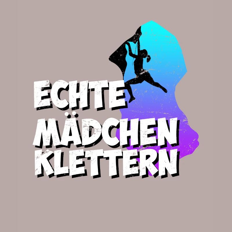 Echte Mädchen Klettern