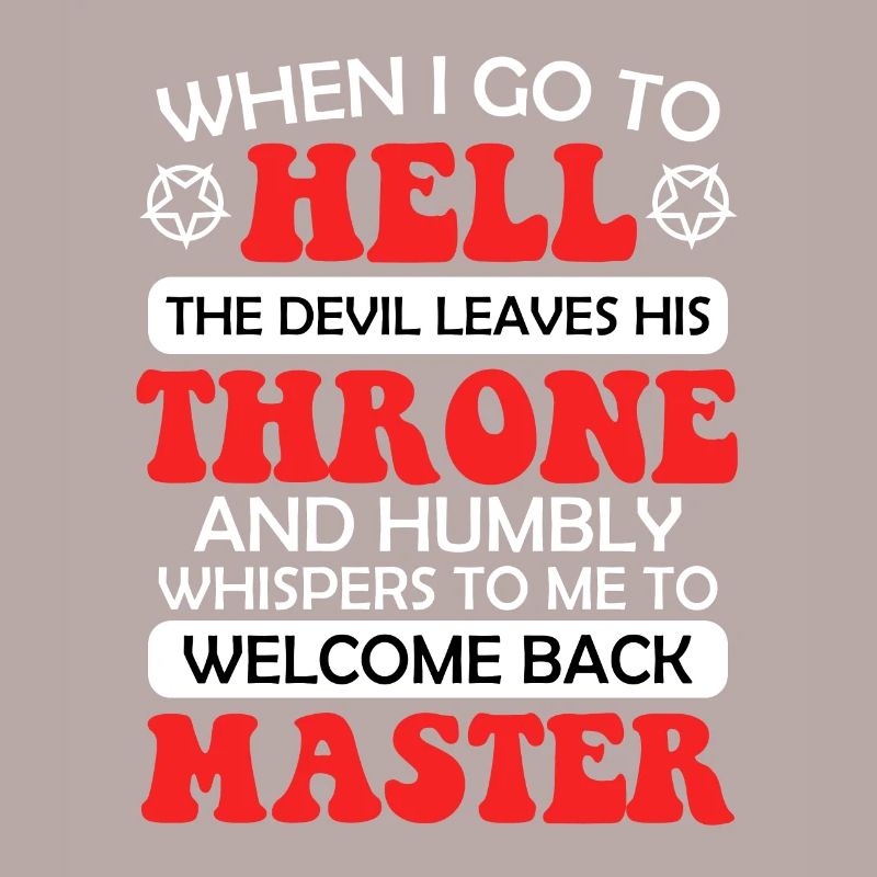 Sarcasm Devil Joke Satan Antichrist Evil Common