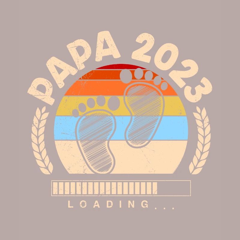 Papa 2023 loading Werdender Papa