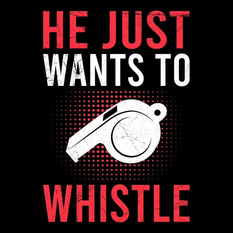 He doesn't do anything he just wants to whistle referee