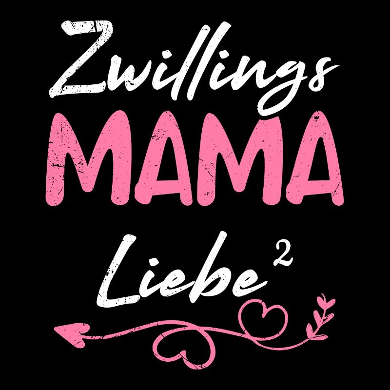 Zwillinge Baby Liebe hoch 2 Mutter werden Mama