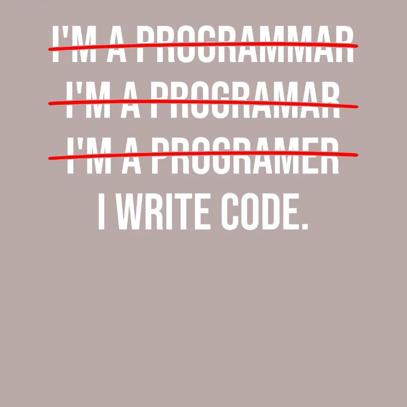 Ich bin Programmierer