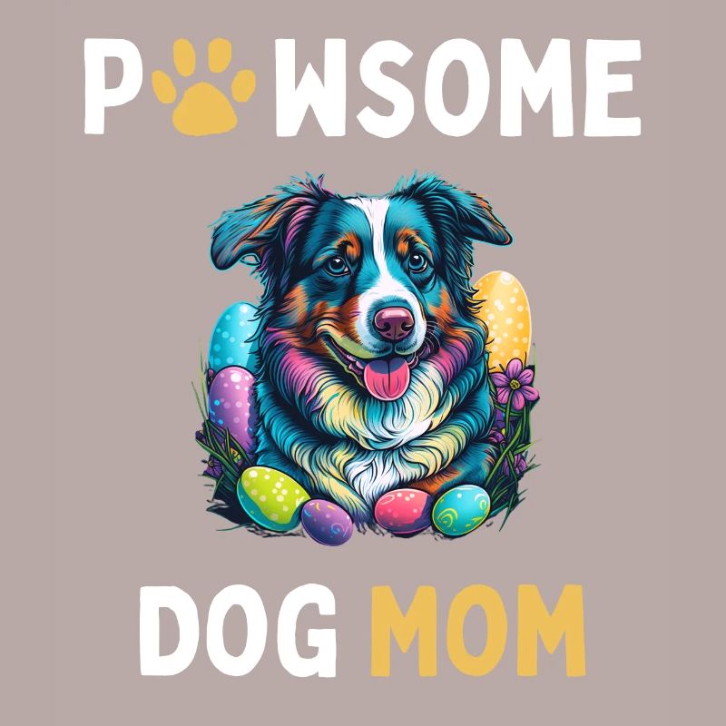 Australian Shepherd Easter Egg Hunter Mom Costume
