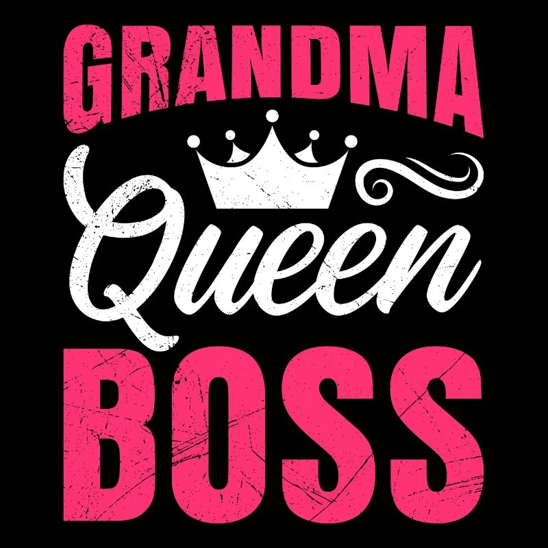 Grandma Boss Oma Chefin Großmutter Muttertag