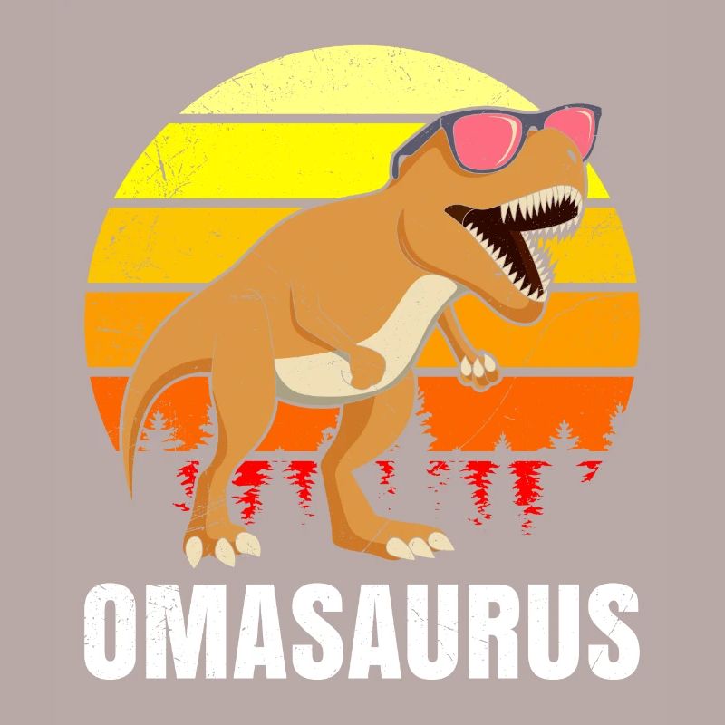 Omasaurus Muttertag Großmutter Dinosaurier