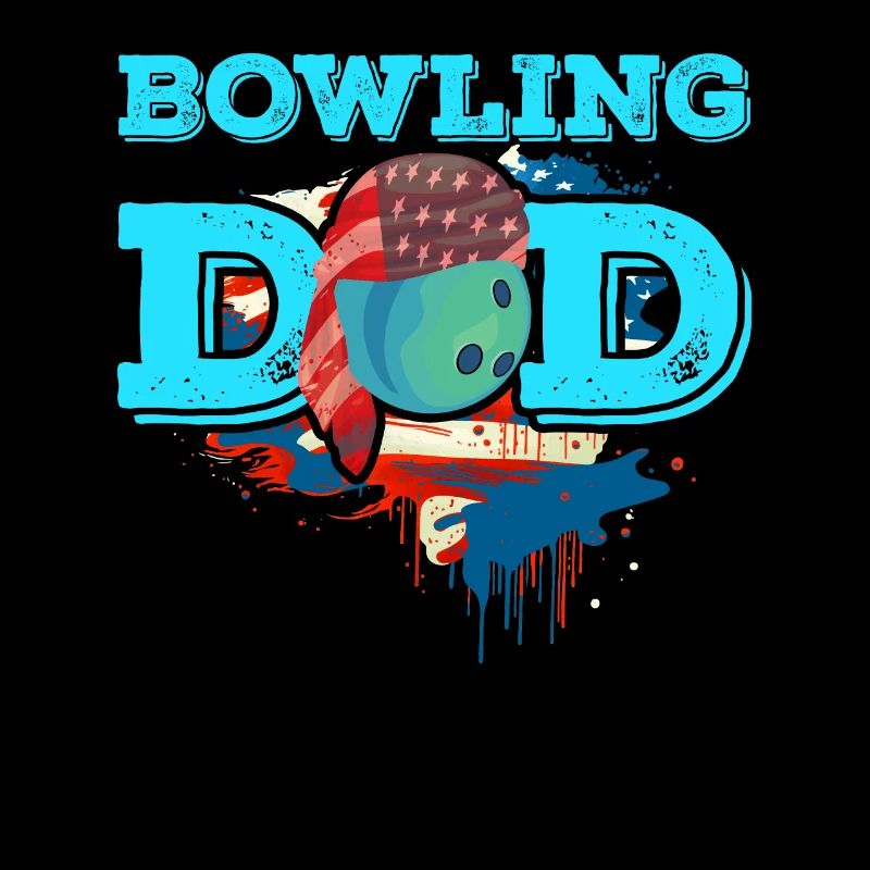 Bowling Dad Bowling Player Dad Bowling Men