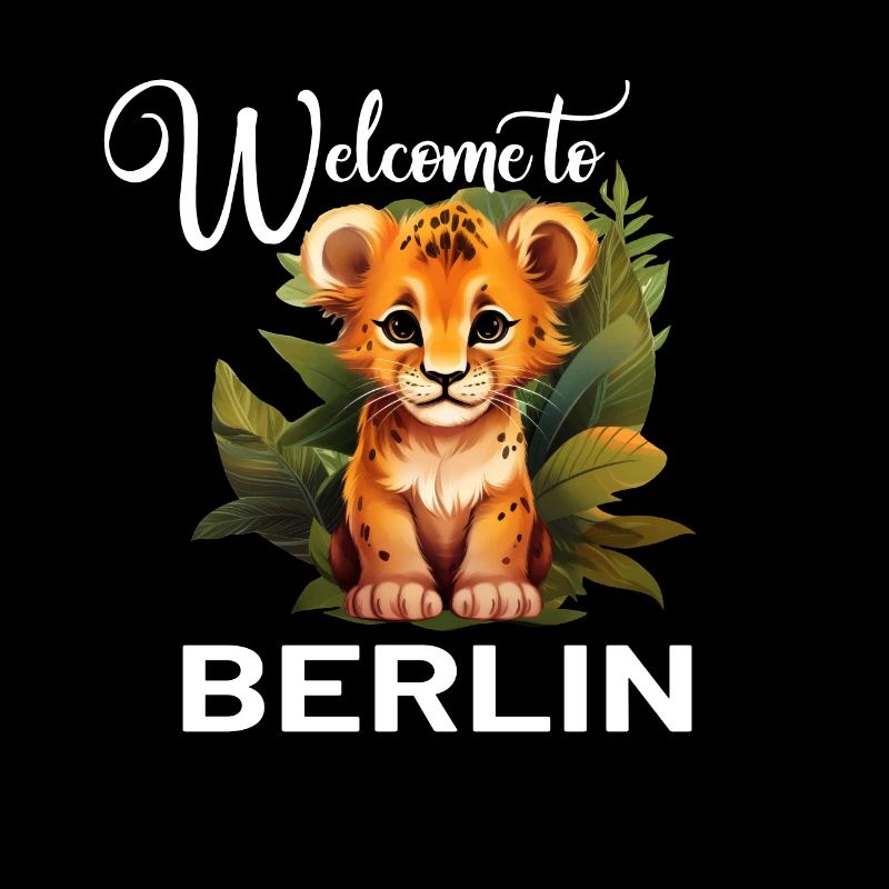 "Welcome to Berlin" Löwe - Stadtleben mit einem