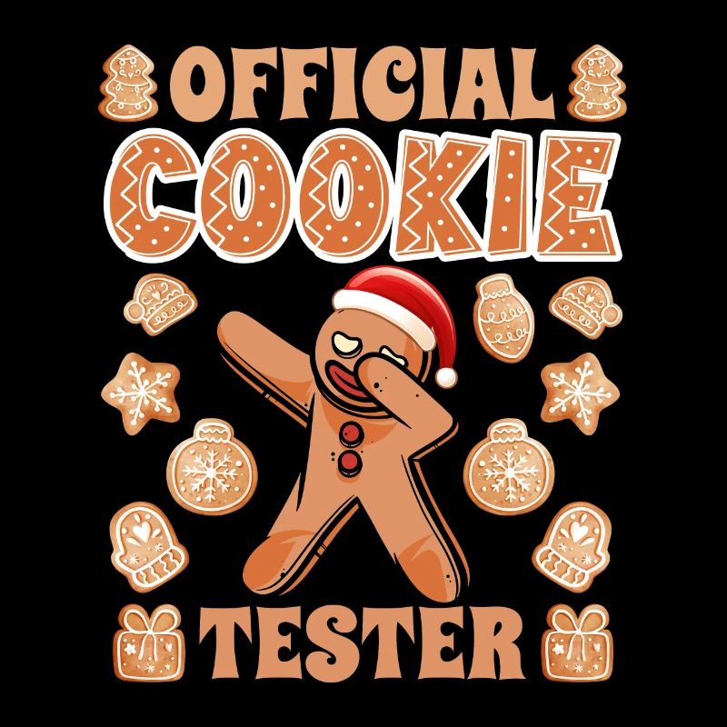Gingerbread Baking Official Cookie Tester