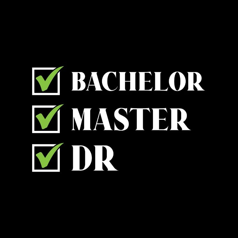 Bachelor Master Dr. Doktorabschluss Bestanden