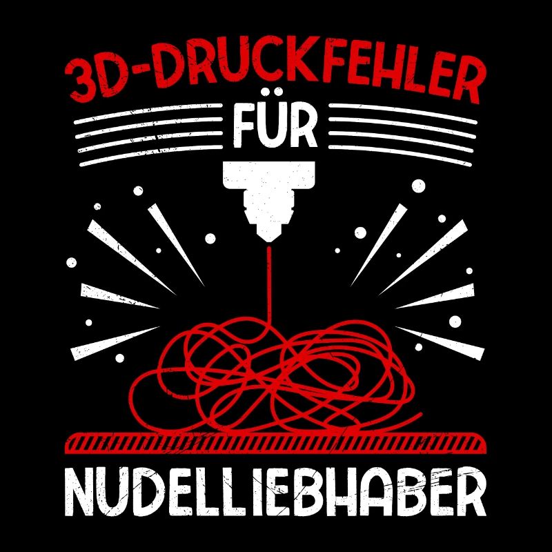 3D Printing Errors for Noodle Lovers 3-D Printing