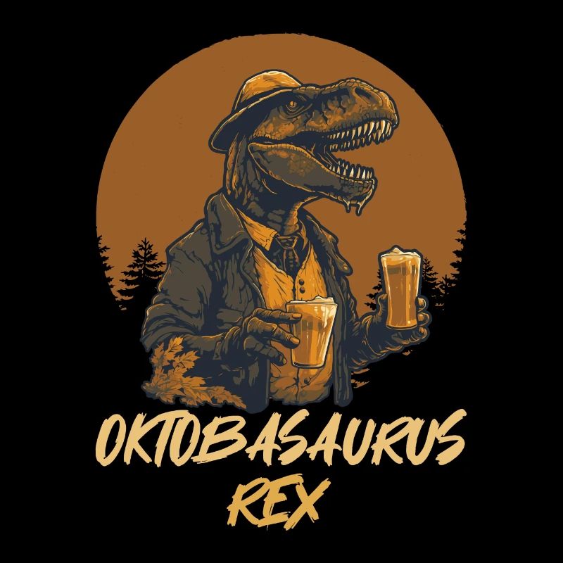 Oktbasaurusrex Bier Dinosaurier Biertrinker