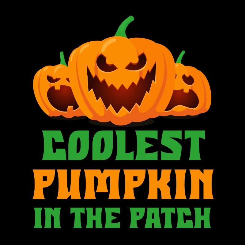 Halloween CITROUILLE LA PLUS COOL DU PATCH Fun