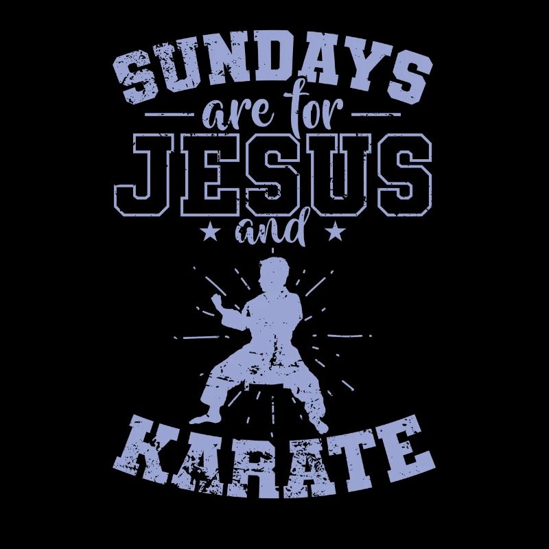 Le dimanche est pour Jésus et le karaté