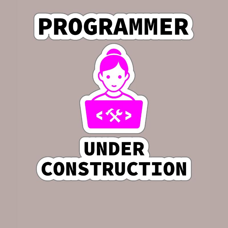 Girl Programmer Under Construction, Programming