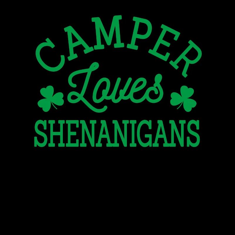 Funny Camping St. Patrick's Day Costume