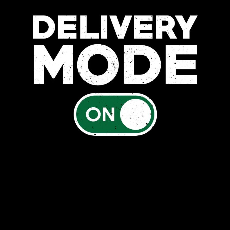 Funny Delivery Driver Design