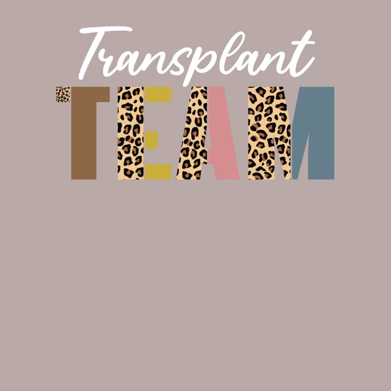 Transplant Team Leopard Pattern