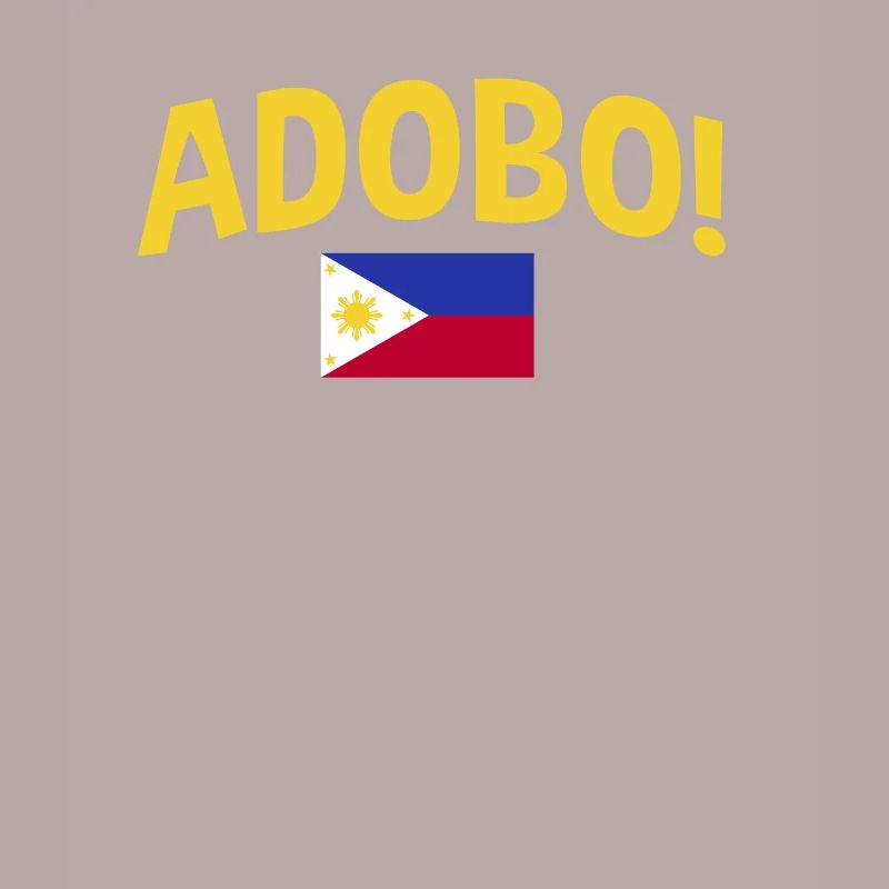 Conception de drapeau Adobo philippin