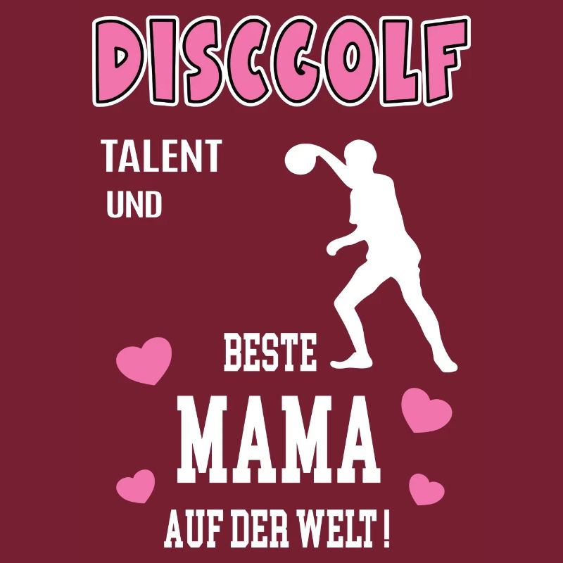Discgolf Beste Mama Mutter Muttertag Geburtstag