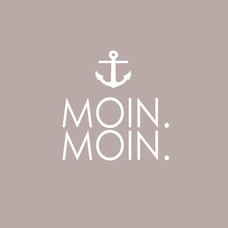 Moin Moin mit Anker