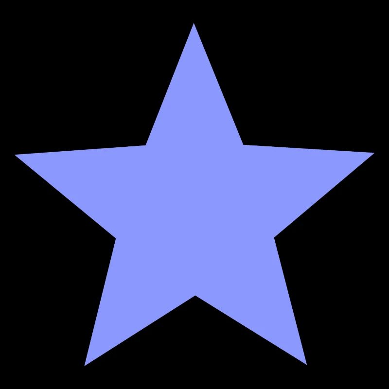 Star lavender blue periwinkle gift idea