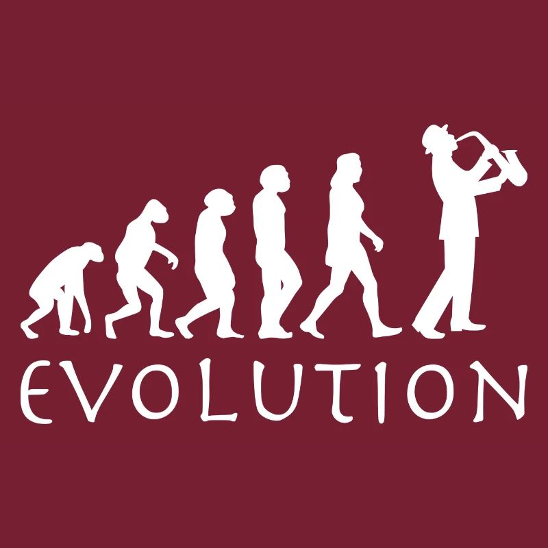 Saxophone Player Evolution