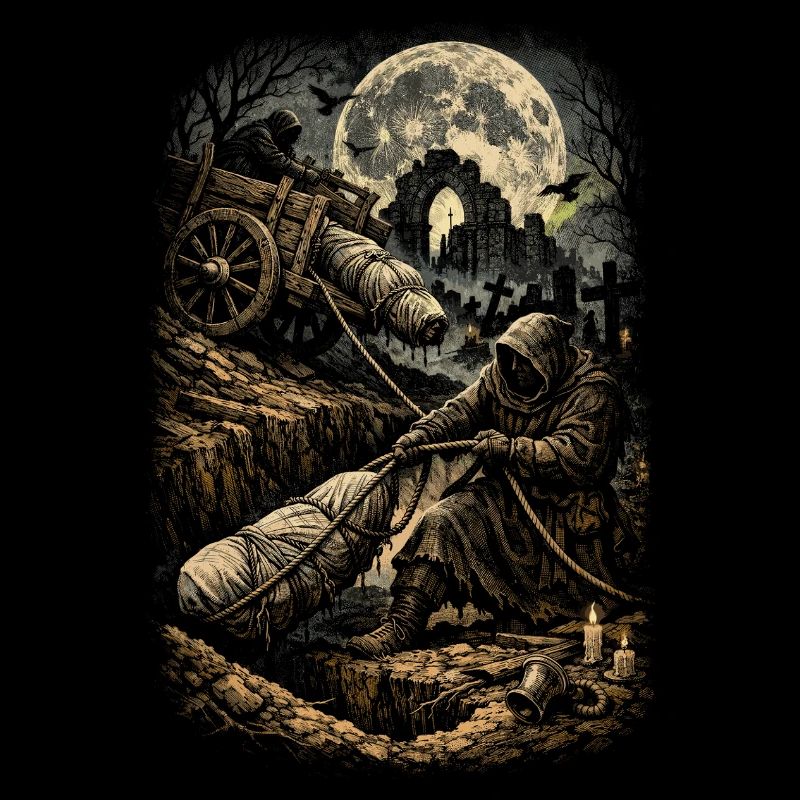 Cemetery Goth Humor