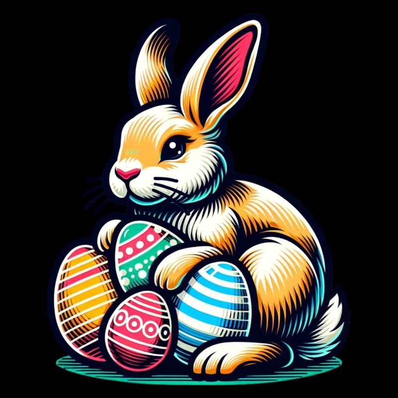 Easter Easter Bunny Easter Eggs